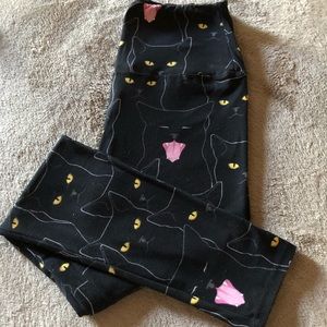CUTE CAT LEGGINGS OS